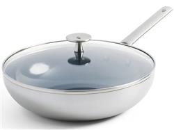 Chảo Xào BLUEDIAMOND CC003689-101 Size 28cm Có Nắp Kính Giá Rẻ Quá