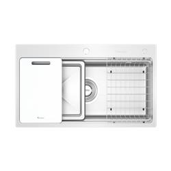 Chậu rửa bát 1 hố chống xước Konox Workstation Sink KN8751TS Dekor