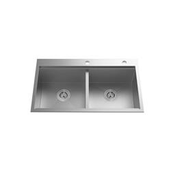 CHẬU RỬA BÁT 2 HỐ NOBINOX LIKEN NL785