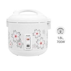 Nồi cơm nắp gài Sharp 1.8 lít KS-N182ETV 