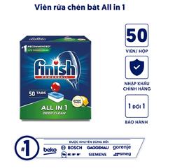 VIÊN RỬA CHÉN FINISH ALL IN ONE 50 VIÊN HƯƠNG CHANH GIÁ TỐT