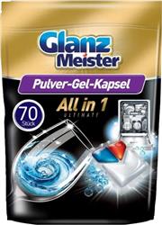 Viên Rửa Bát Glanz Meister All In One Ultimate 70 Viên Sạch Thơm Giá Hấp Dẫn