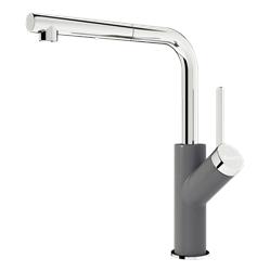 Vòi rửa bát dây rút Konox Artan Grey