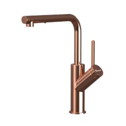 Vòi rửa bát dây rút Konox Artan Rose Gold