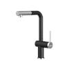 Vòi rửa bát dây rút Konox Stream Smart Black