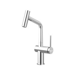 Vòi rửa bát dây rút Konox Volta Chrome