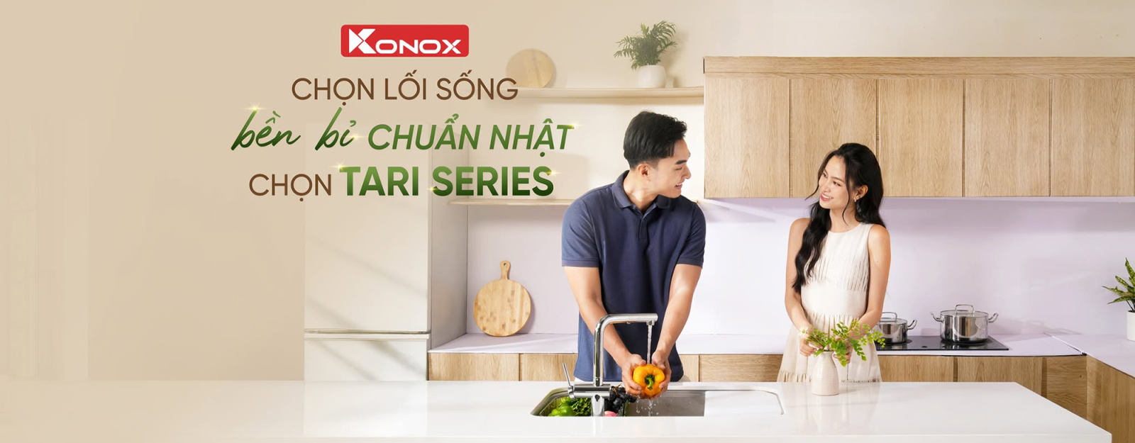 Konox: Chọn lối sống bền bỉ, chuẩn Nhật