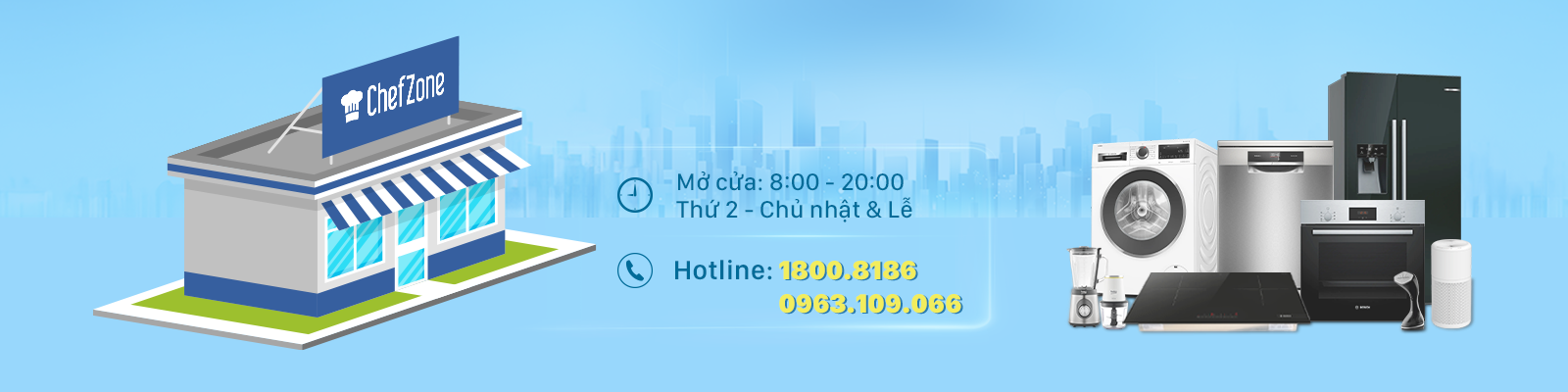 Banner Hệ thống showroom