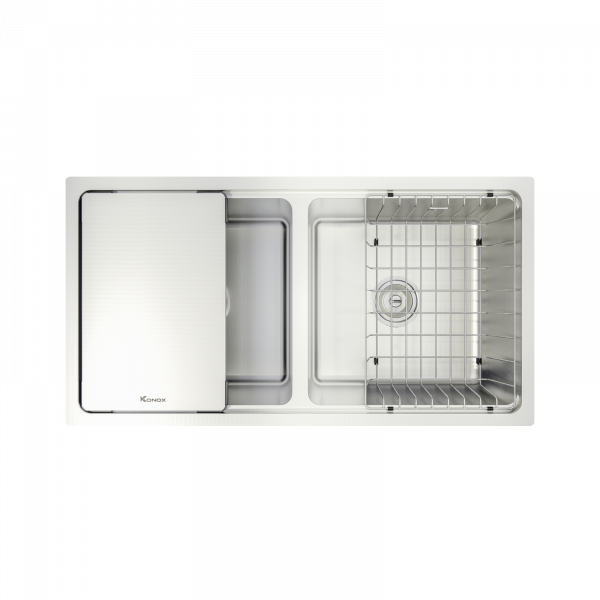 Konox Workstation Sink – Undermount Sink KN8646DU Dekor