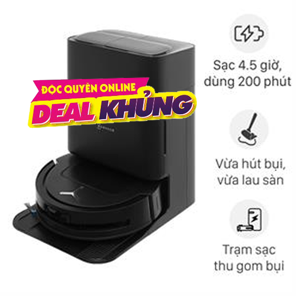 Ecovacs Deebot T80 OMNI - Ðen 