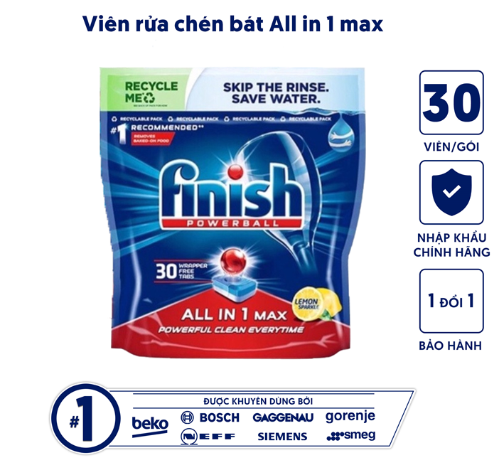FINISH ALL IN ONE MAX 30V