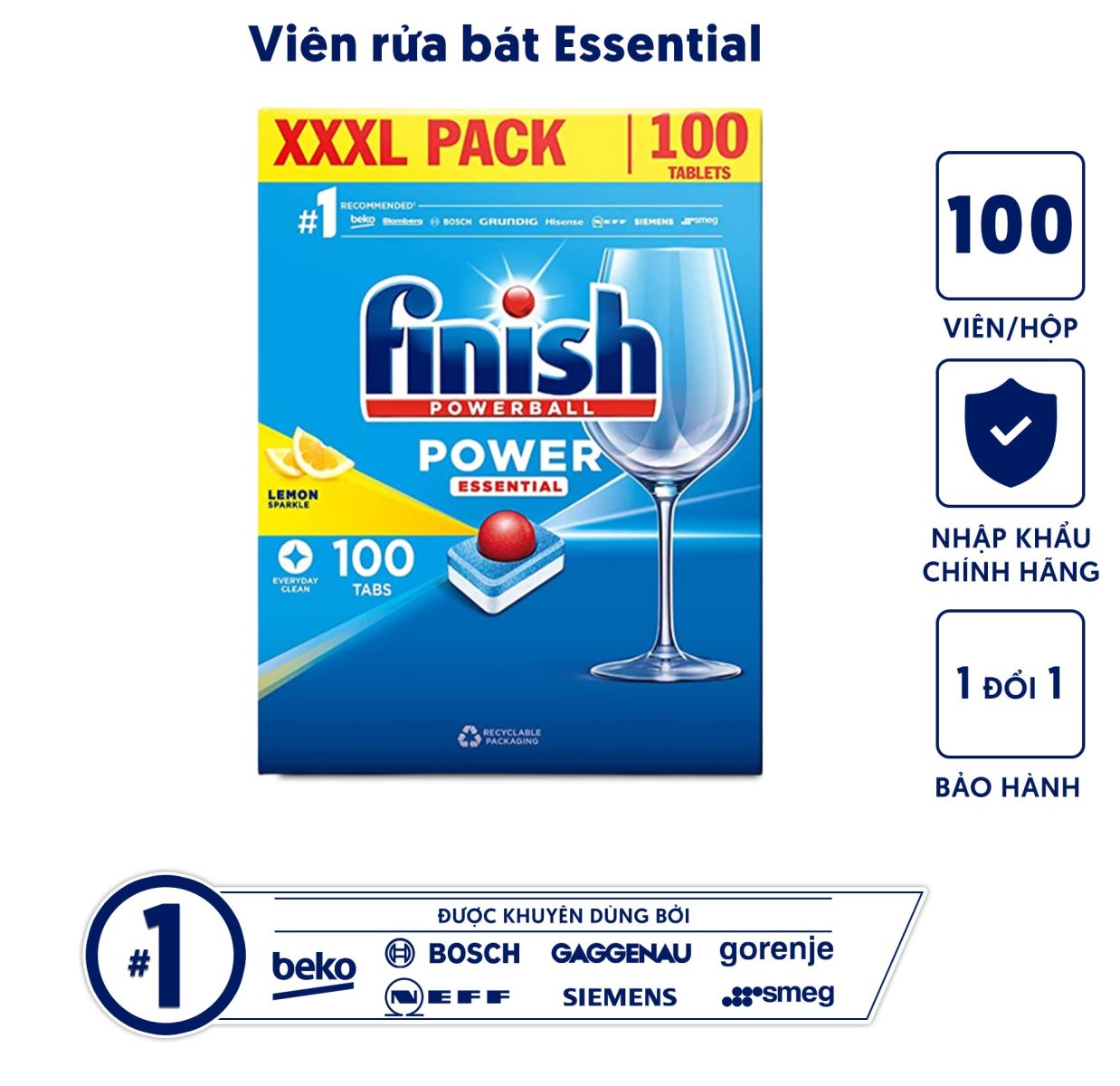 FINISH ESSENTIAL 100