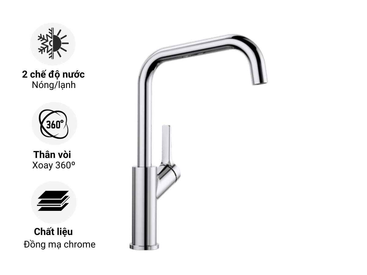 Blanco JURENA Chrome 520764