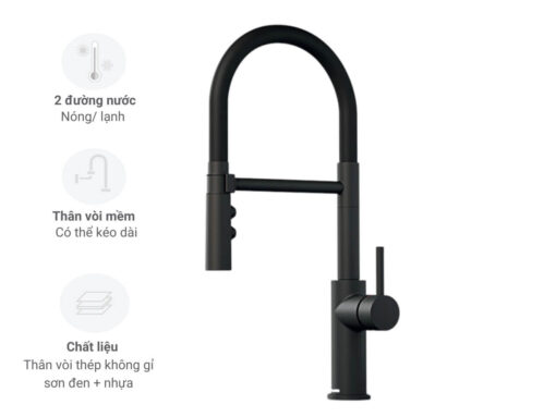 Blanco CATRIS-S Flexo Black matt 525793